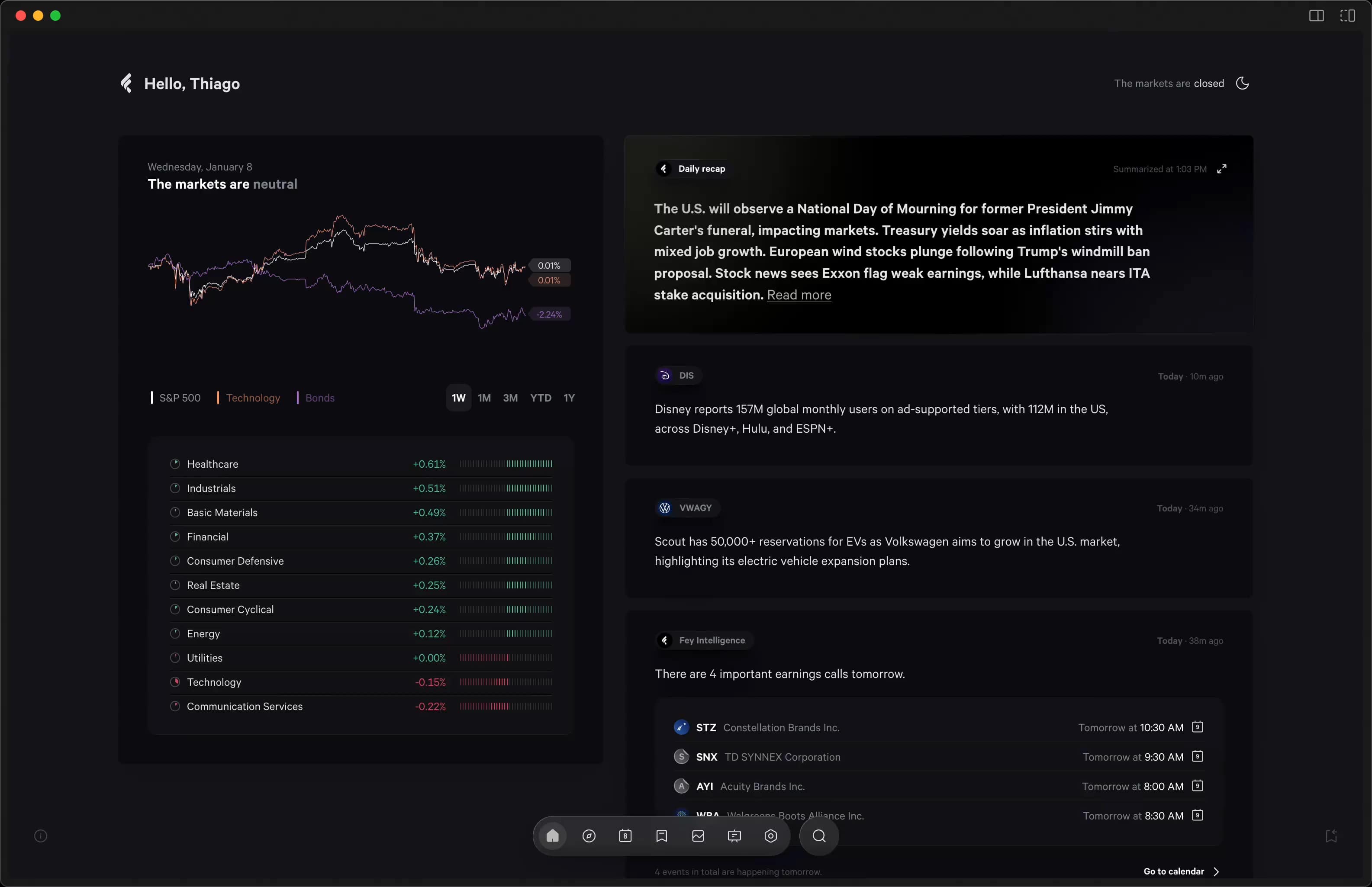 Fey feature: The “Daily recap” feature saves me so much time